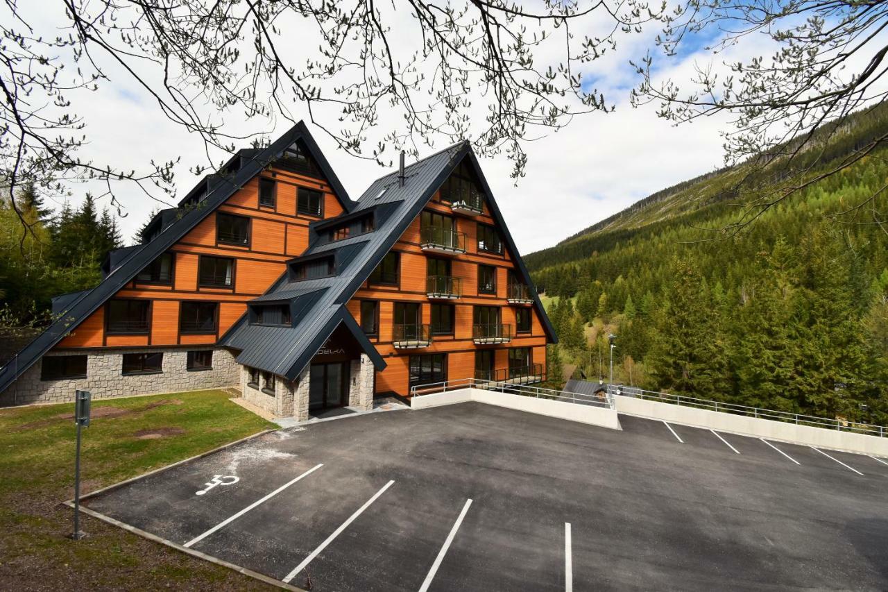 Apartment Adélka 104 with private whirlpool Špindlerŭv Mlýn Exterior foto
