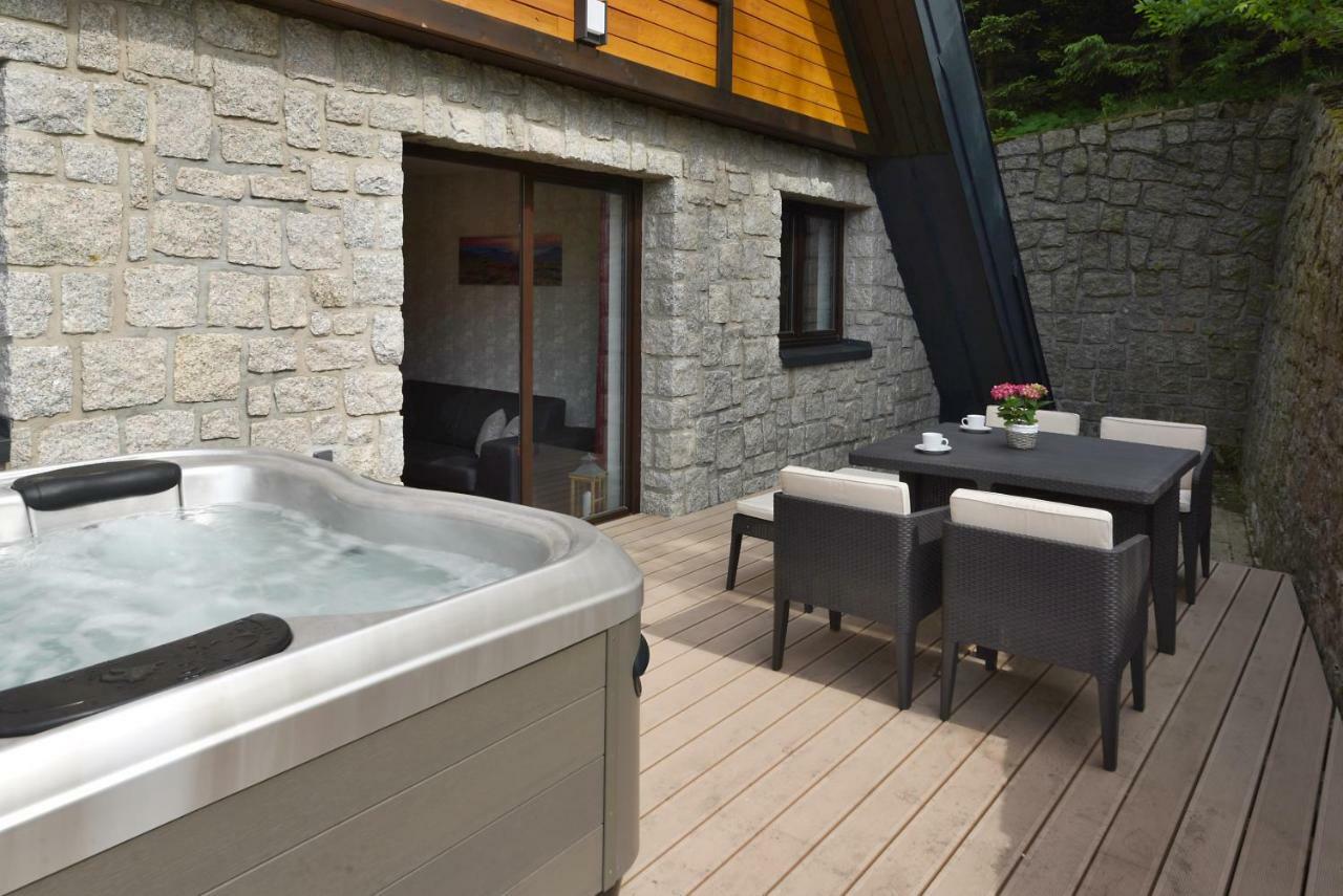 Apartment Adélka 104 with private whirlpool Špindlerŭv Mlýn Exterior foto